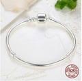 Handmade Original Fine Jewelry 925 Silver Charm Bracelet
