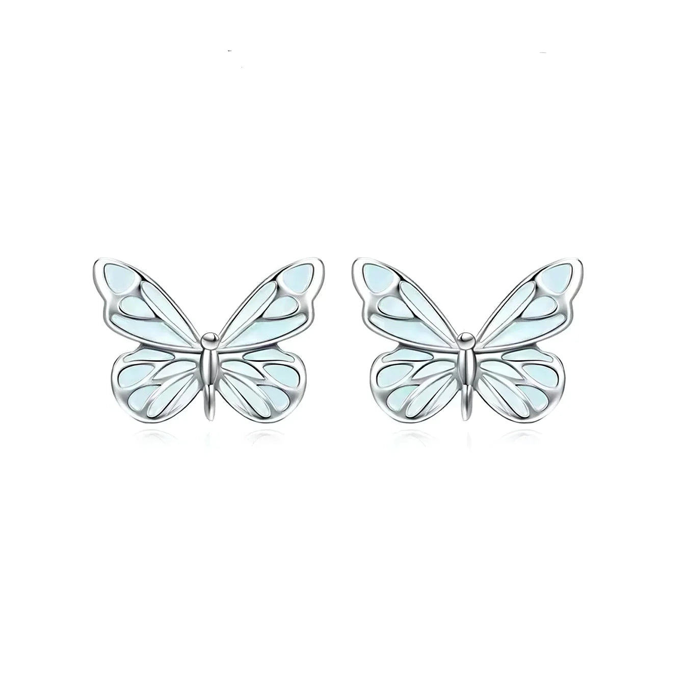 Luminous Butterfly Earrings