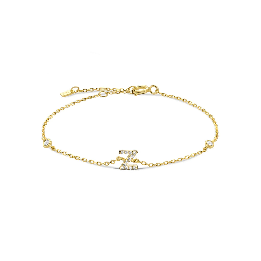 Initial Wrist Bracelet'